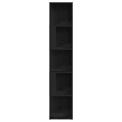 Mensole angolari Rovere Nero 33 x 33 x 164,5 cm | homemem39