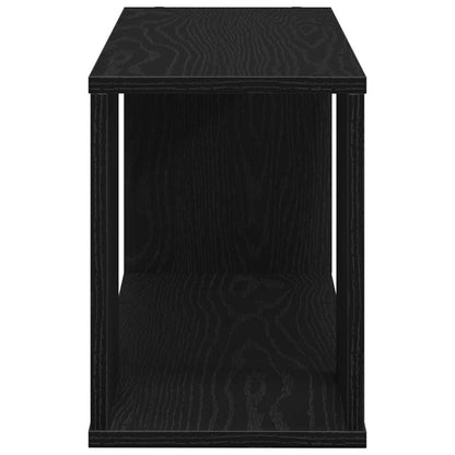 Centro di intrattenimento Nero 80 x 24 x 32 cm