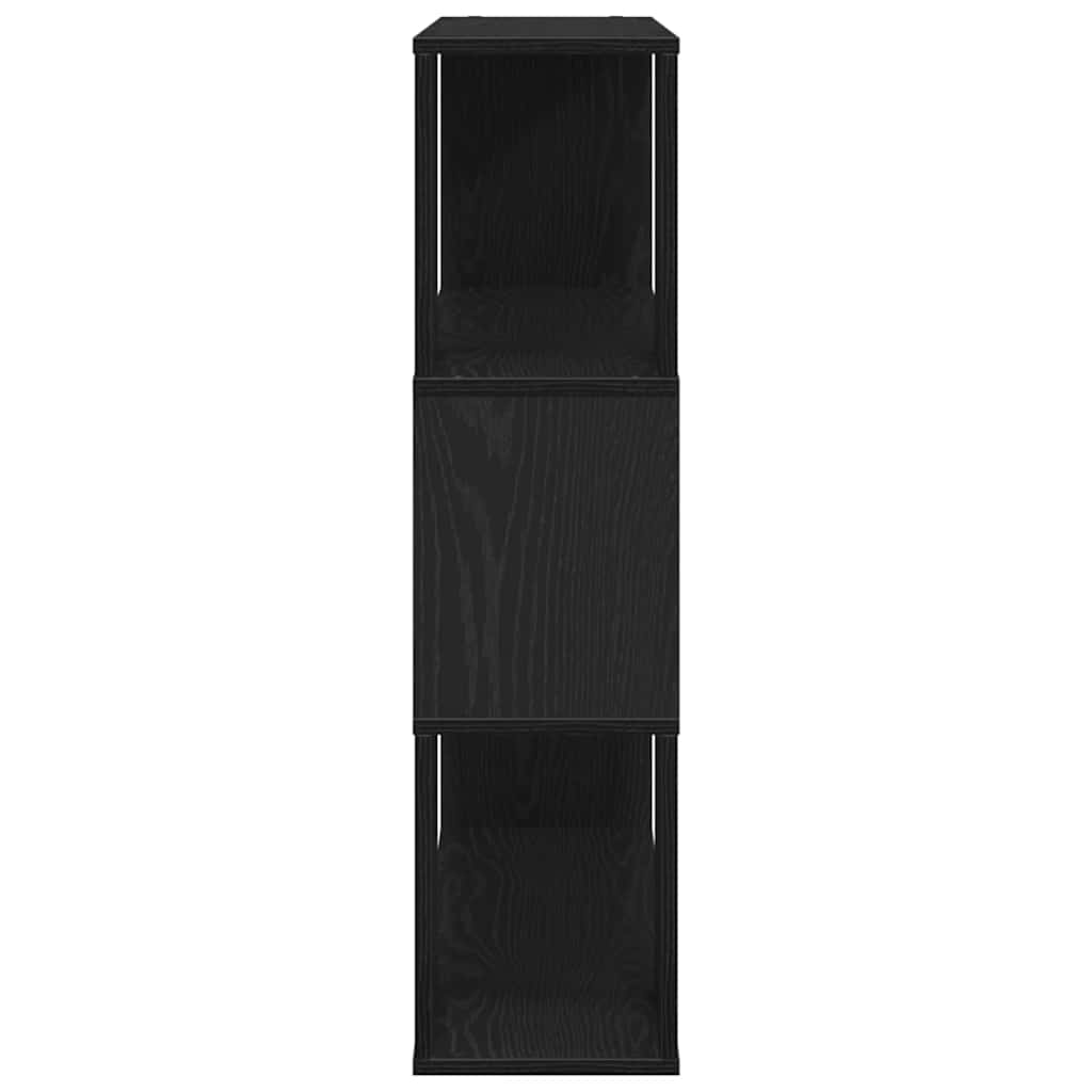 Set mobile TV Rovere Nero 100 x 24 x 94 cm Legno multistrato