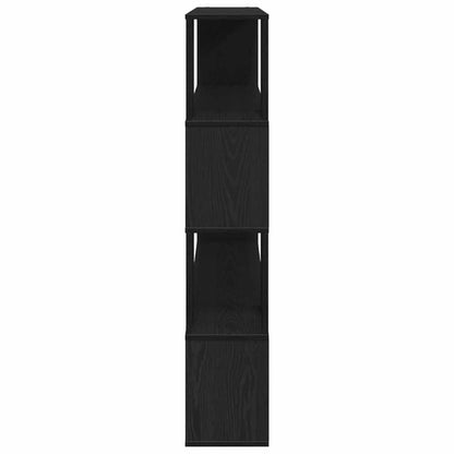 Set mobile TV Rovere Nero 100 x 24 x 124,5 cm Legno multistrato