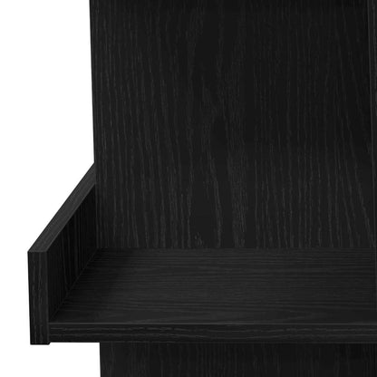 Tavolo da bar Rovere nero 100 x 48 x 101.5 cm Legno multistrato