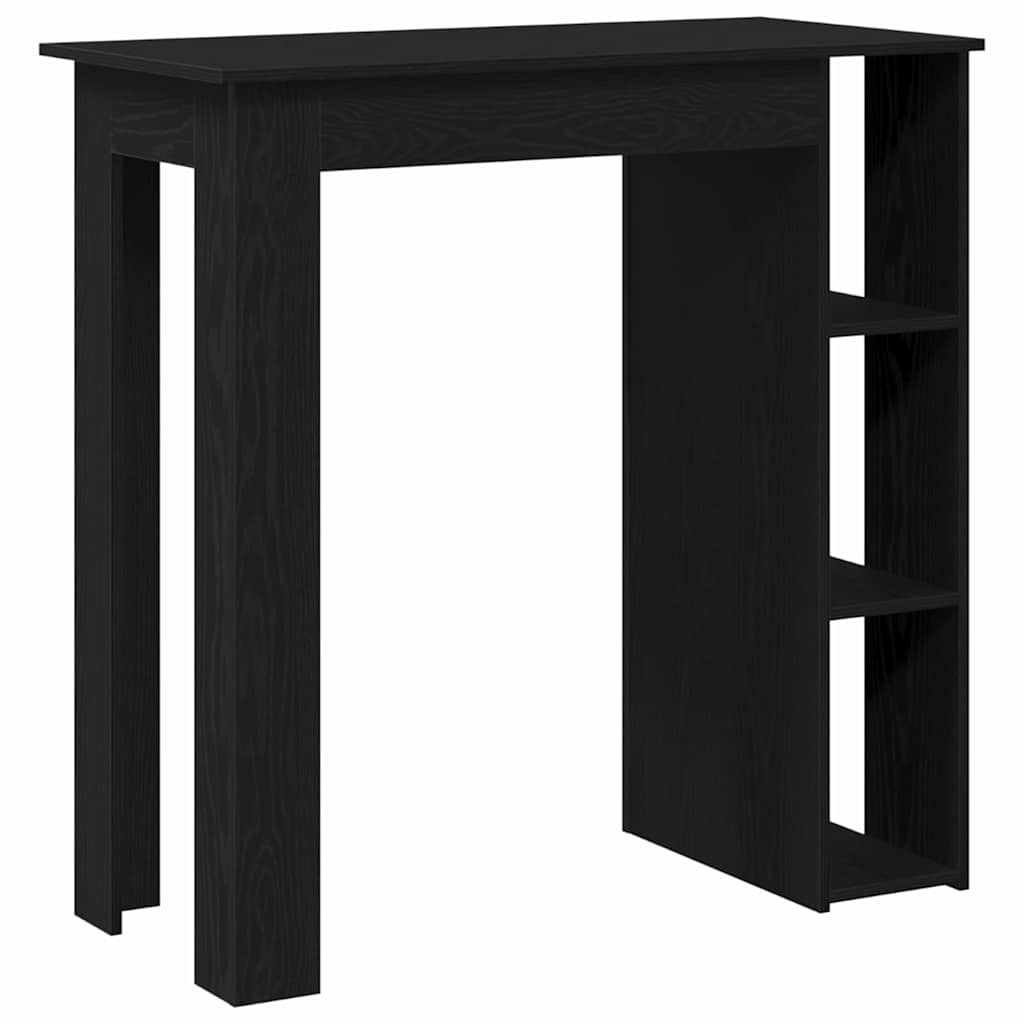 Tavolo da bar Rovere Nero 102 x 50 x 103,5 cm Legno multistrato