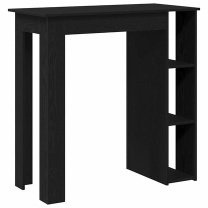 Tavolo da bar Rovere Nero 102 x 50 x 103,5 cm Legno multistrato