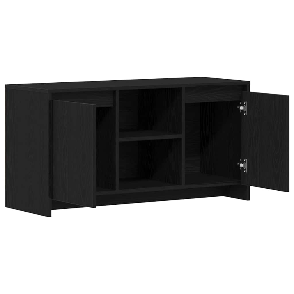 Supporto TV Nero 102 x 37.5 x 52.5 cm Legno multistrato