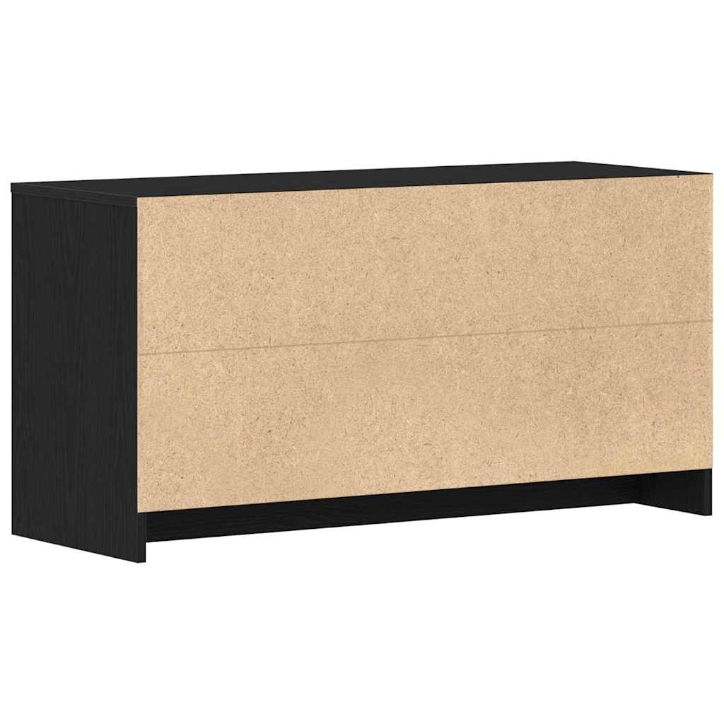 Supporto TV Nero 102 x 37.5 x 52.5 cm Legno multistrato