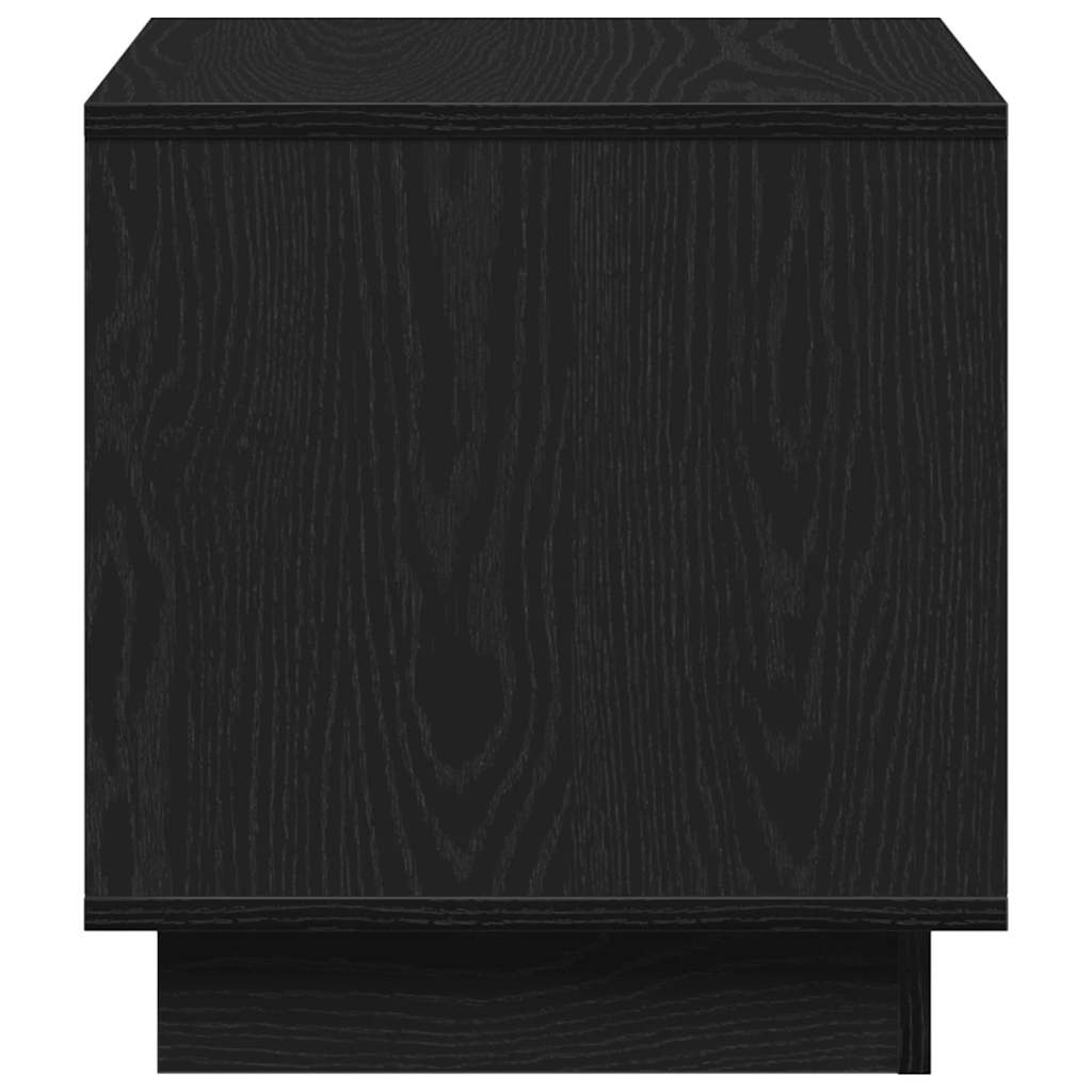 Tavolino da salotto Rovere nero 40 x 40 x 43 cm