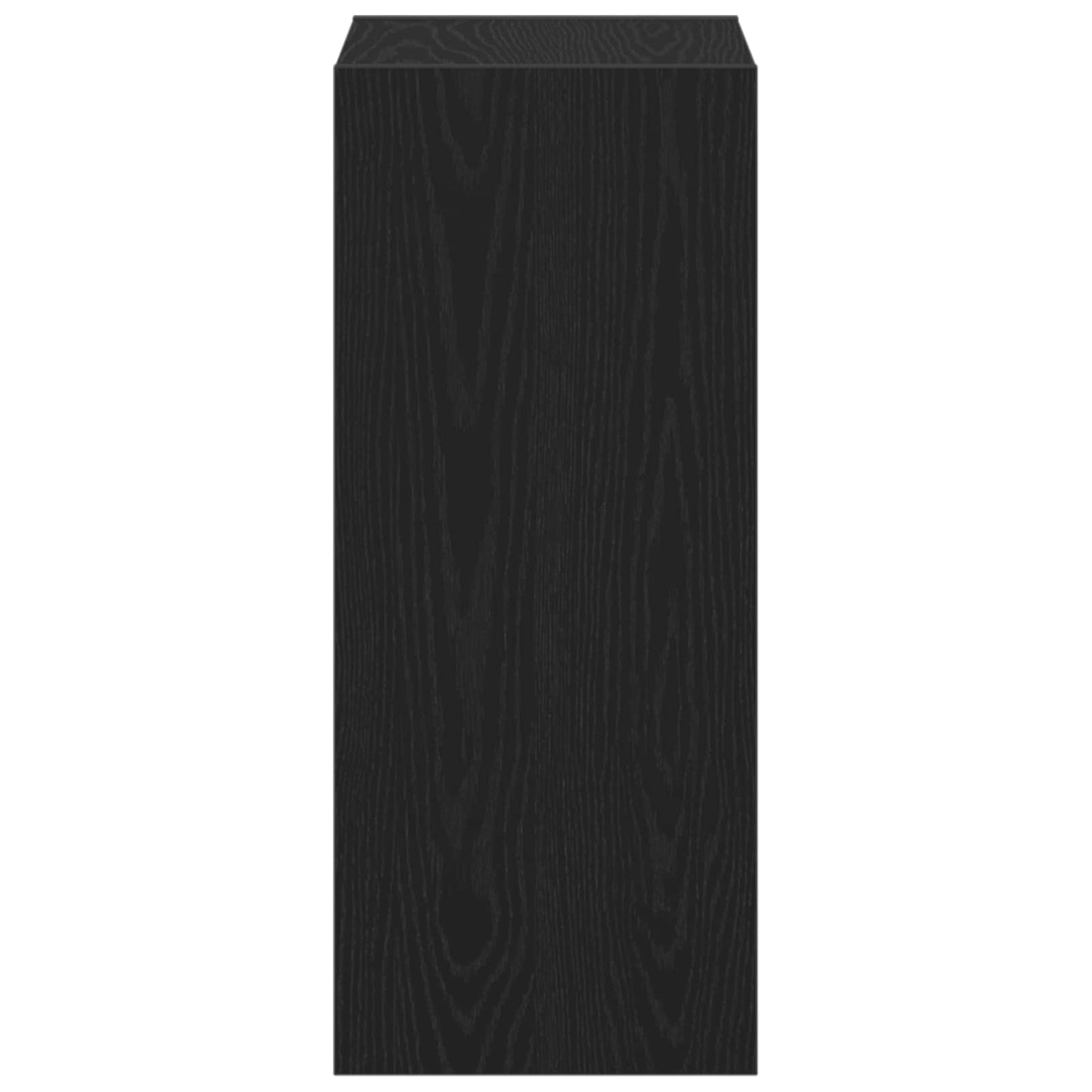 Armadio per Libri Rovere Nero 40 x 30 x 71,5 cm