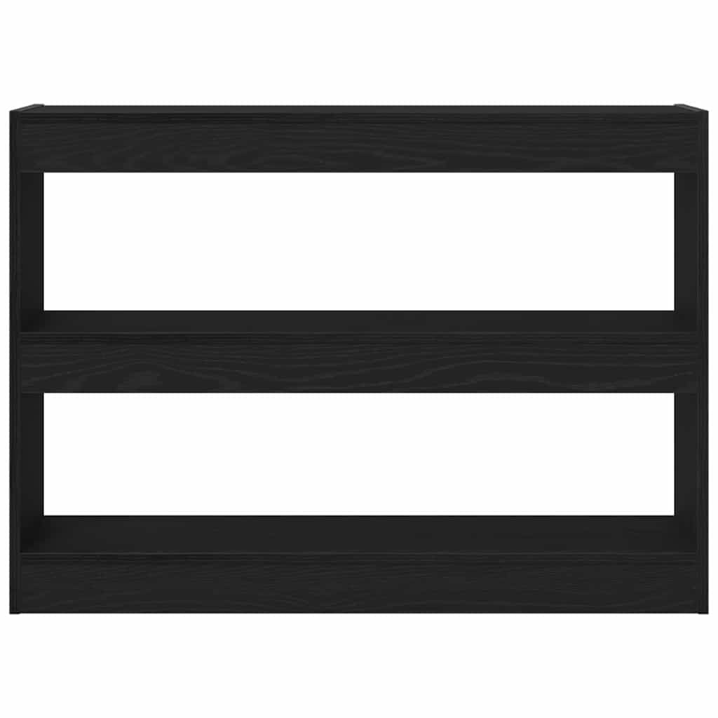 Libreria Rovere Nero 100 x 30 x 72 cm Legno multistrato