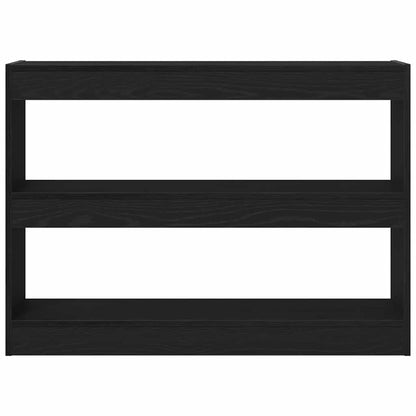 Libreria Rovere Nero 100 x 30 x 72 cm Legno multistrato