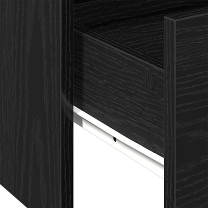 Tavolino da salotto with Drawer Rovere nero 102 x 55 x 43,5 cm