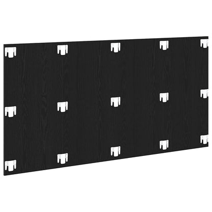 Testiera Rovere nero 160 x 1,5 x 80 cm Legno multistrato