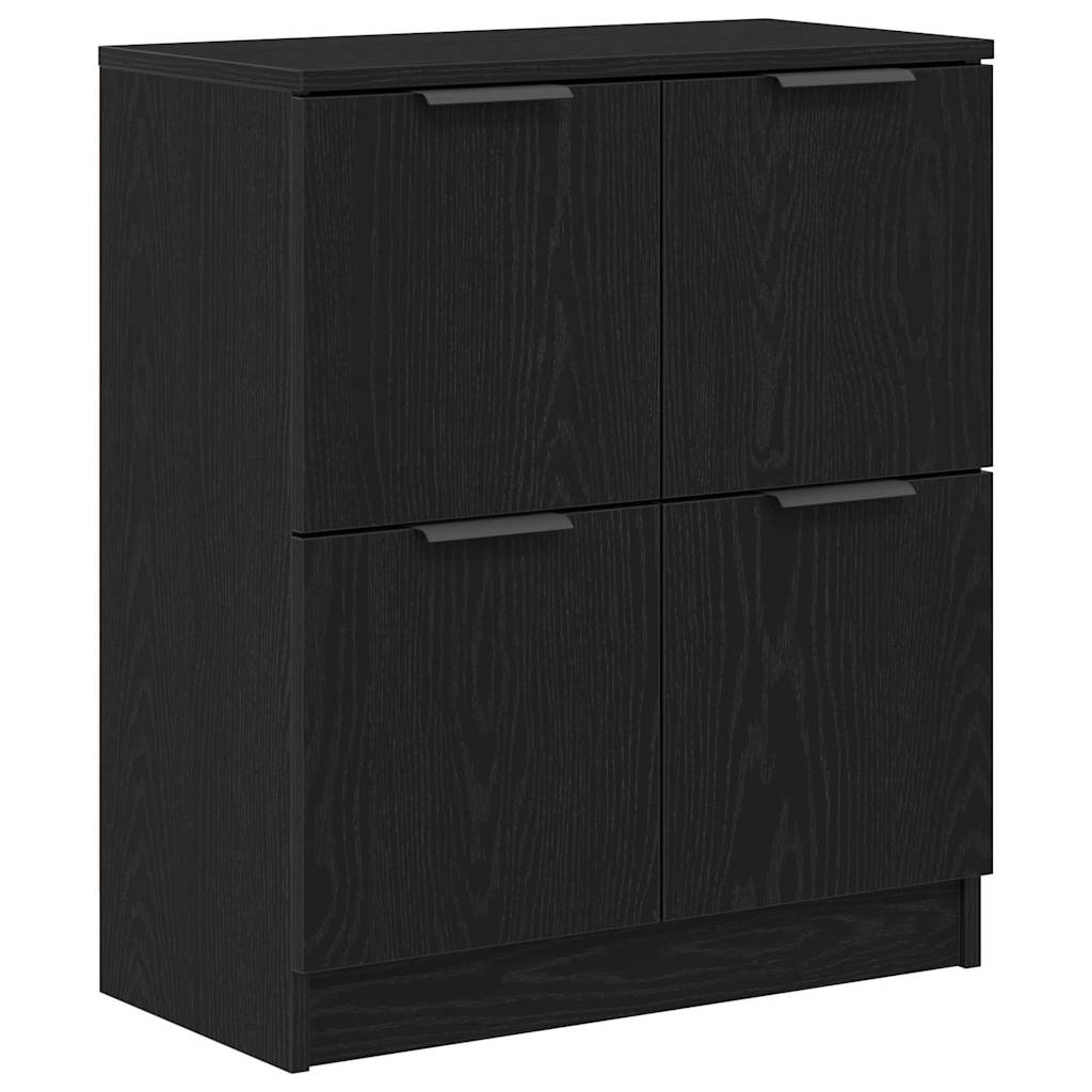 Credenza Nero 60 x 30 x 70 cm Legno multistrato