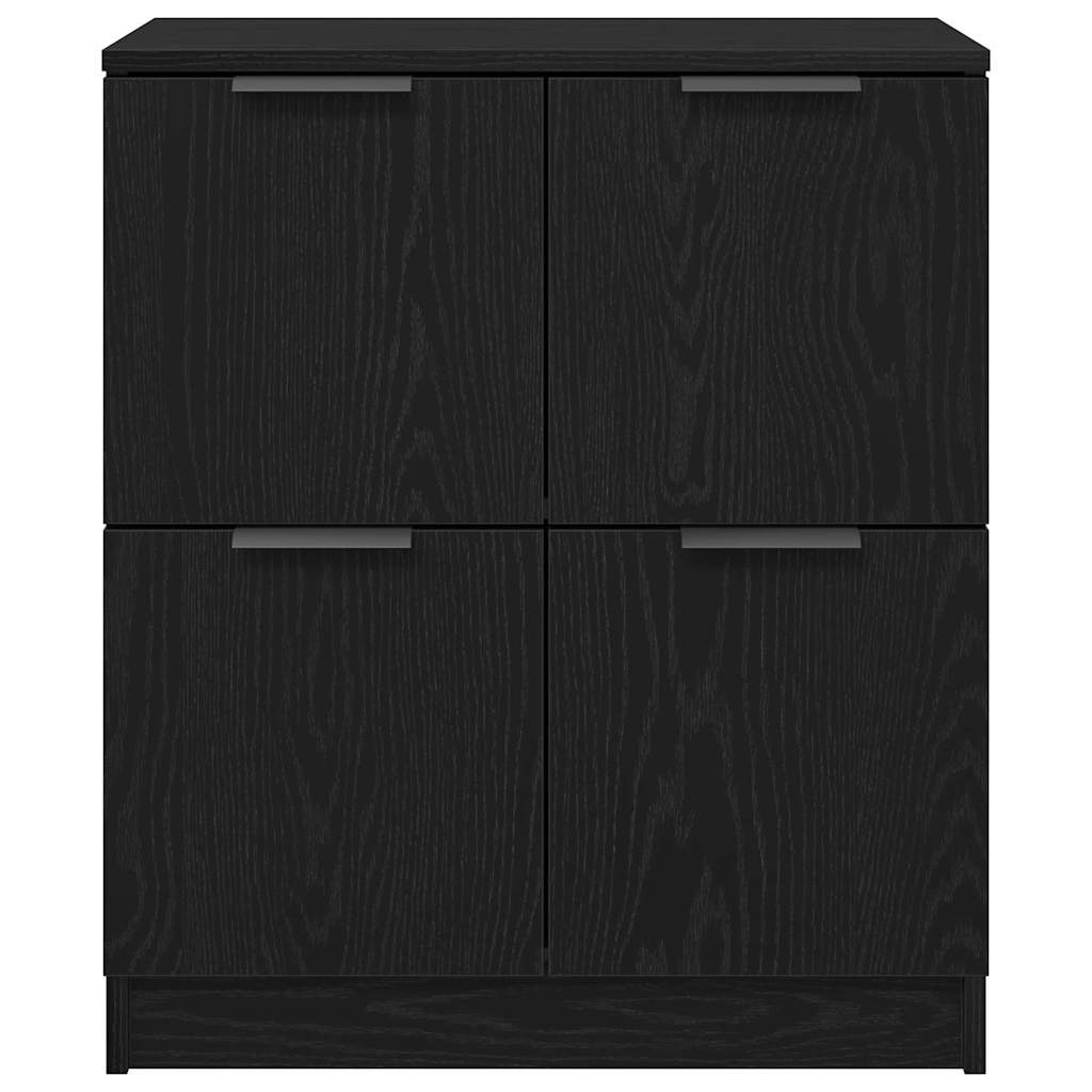 Credenza Nero 60 x 30 x 70 cm Legno multistrato