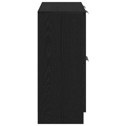 Credenza Nero 60 x 30 x 70 cm Legno multistrato