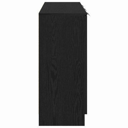 Credenza Nero 90.5 x 30 x 70 cm Legno multistrato