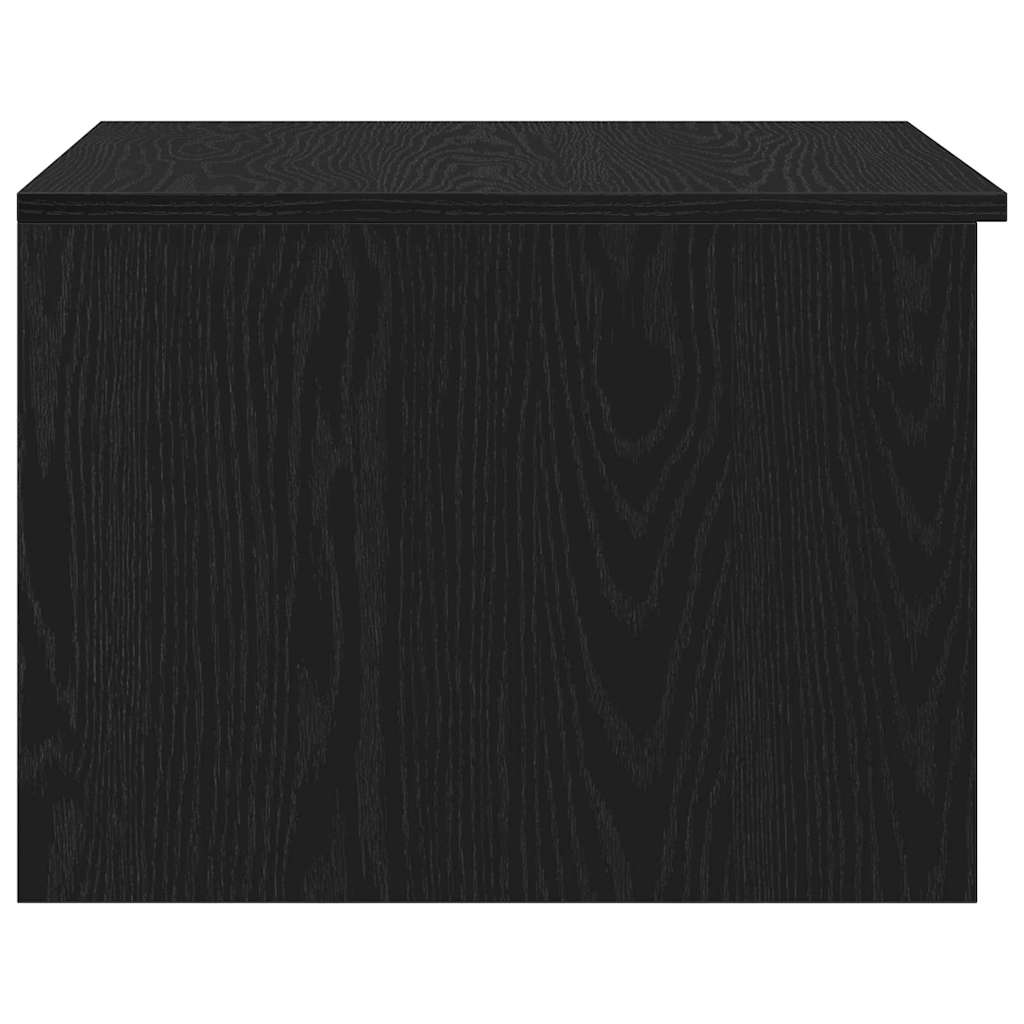 Tavolino da salotto with Drawer Rovere nero 50 x 50 x 36 cm