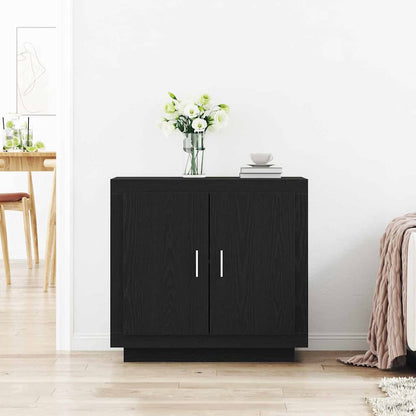 Credenza Nero 80 x 40 x 75 cm Legno multistrato