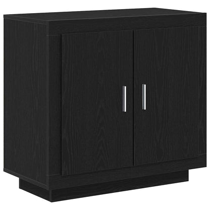 Credenza Nero 80 x 40 x 75 cm Legno multistrato