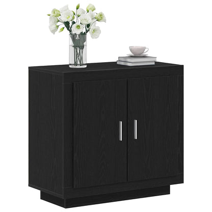 Credenza Nero 80 x 40 x 75 cm Legno multistrato
