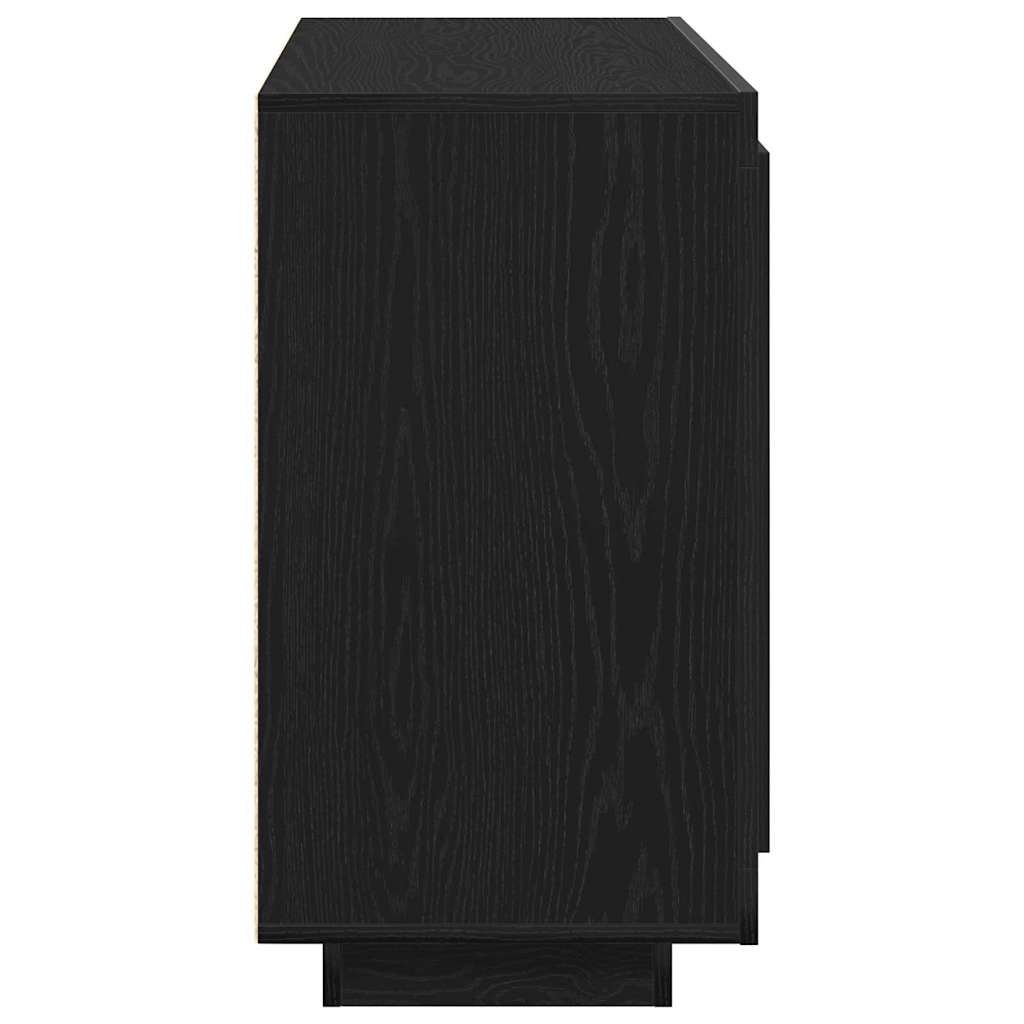 Credenza Nero 80 x 40 x 75 cm Legno multistrato
