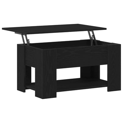 Tavolino da salotto Rovere Nero 79 x 49 x 41 cm