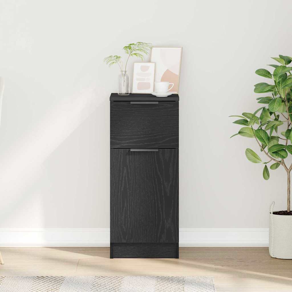 Sideboard in Rovere Nero Rovere nero 30 x 30 x 70 cm