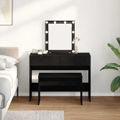 Sgabello da dressare Rovere nero 70 x 35 x 45 cm