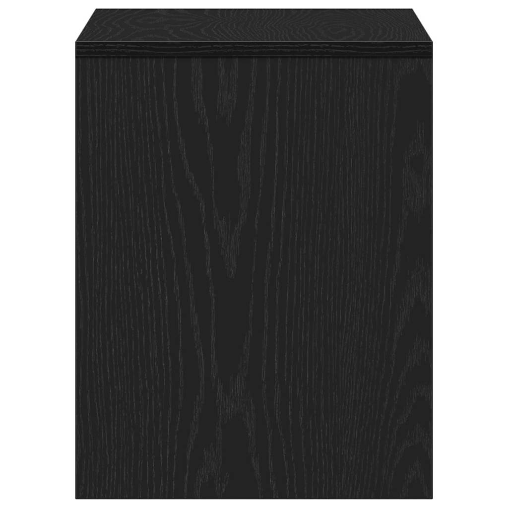 Sgabello da dressare Rovere nero 70 x 35 x 45 cm