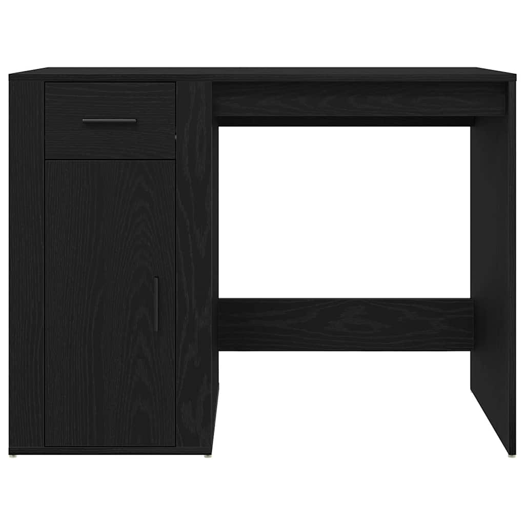 Scrivania Rovere Nero 100 x 49 x 74 cm Legno ingegnerizzato