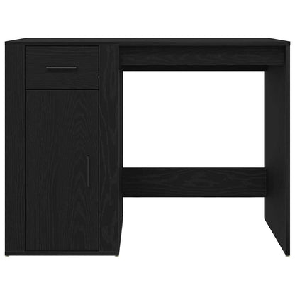 Scrivania Rovere Nero 100 x 49 x 74 cm Legno ingegnerizzato