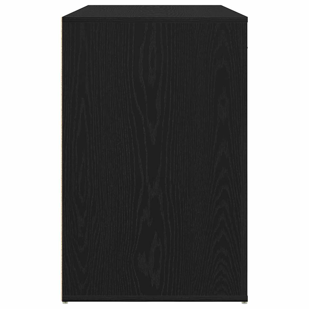 Scrivania Rovere Nero 100 x 49 x 74 cm Legno ingegnerizzato