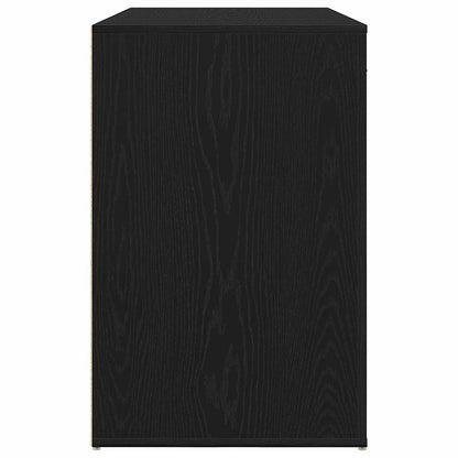Scrivania Rovere Nero 100 x 49 x 74 cm Legno ingegnerizzato