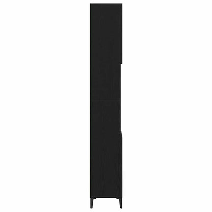 Mobile da Bagno Rovere Nero 30 x 30 x 190 cm | homemem39