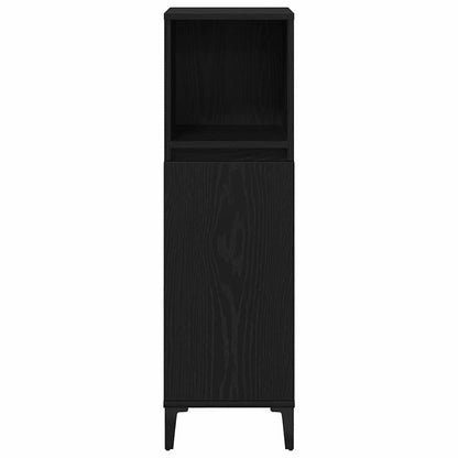 Mobile da Bagno Rovere Nero 30 x 30 x 100 cm | homemem39