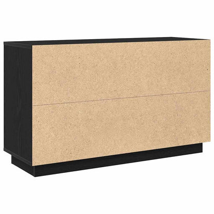 Credenza Rovere Nero 102 x 35 x 60 cm Legno multistrato