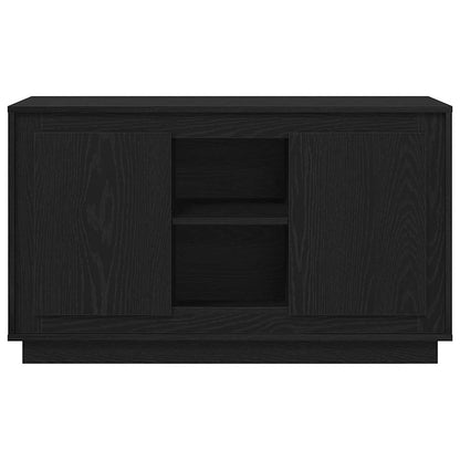 Credenza Rovere Nero 102 x 35 x 60 cm Legno multistrato