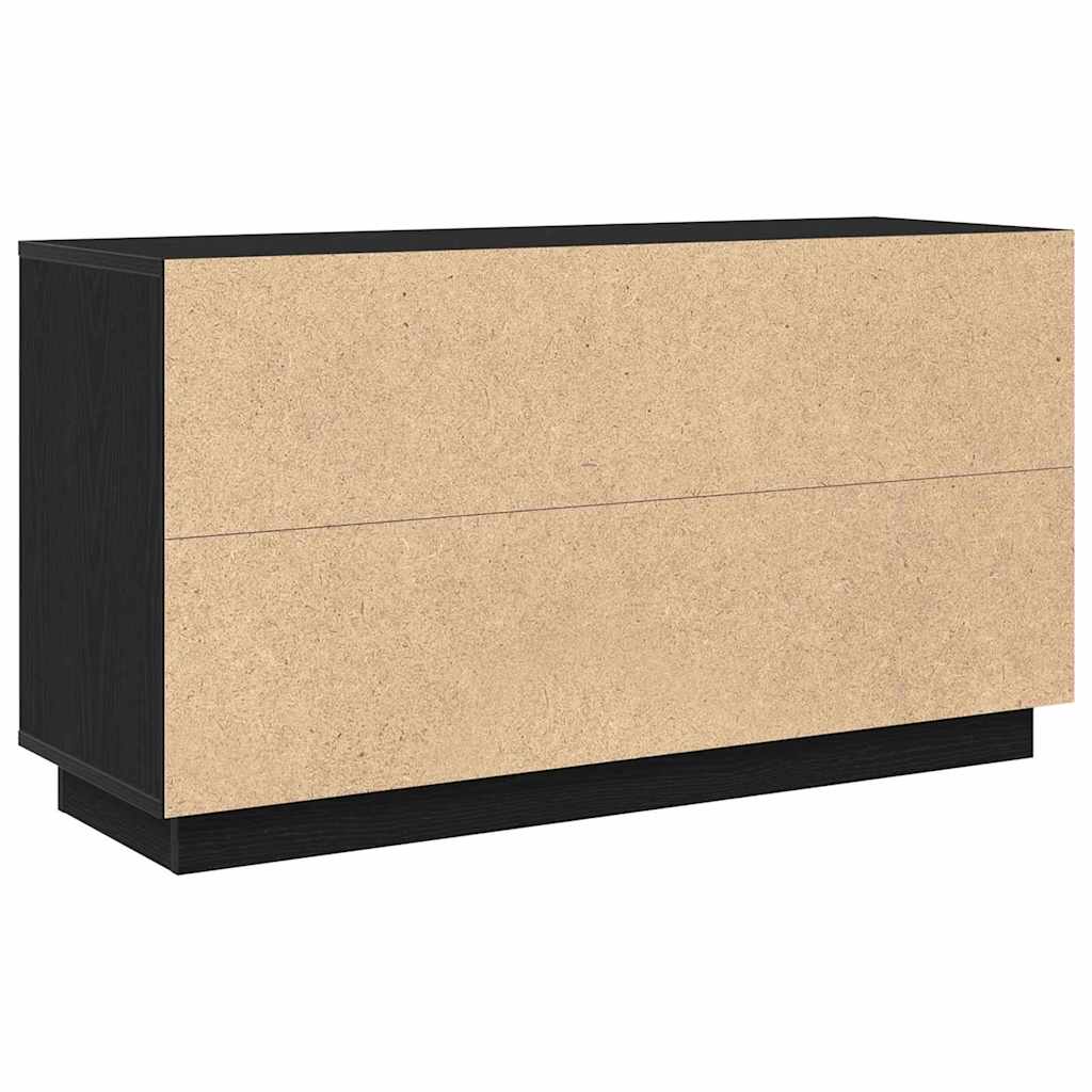 Credenza Rovere nero 102 x 35 x 55 cm Legno multistrato
