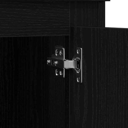 Highboard Nero Rovere Rovere Nero 36 x 35.5 x 103.5 cm