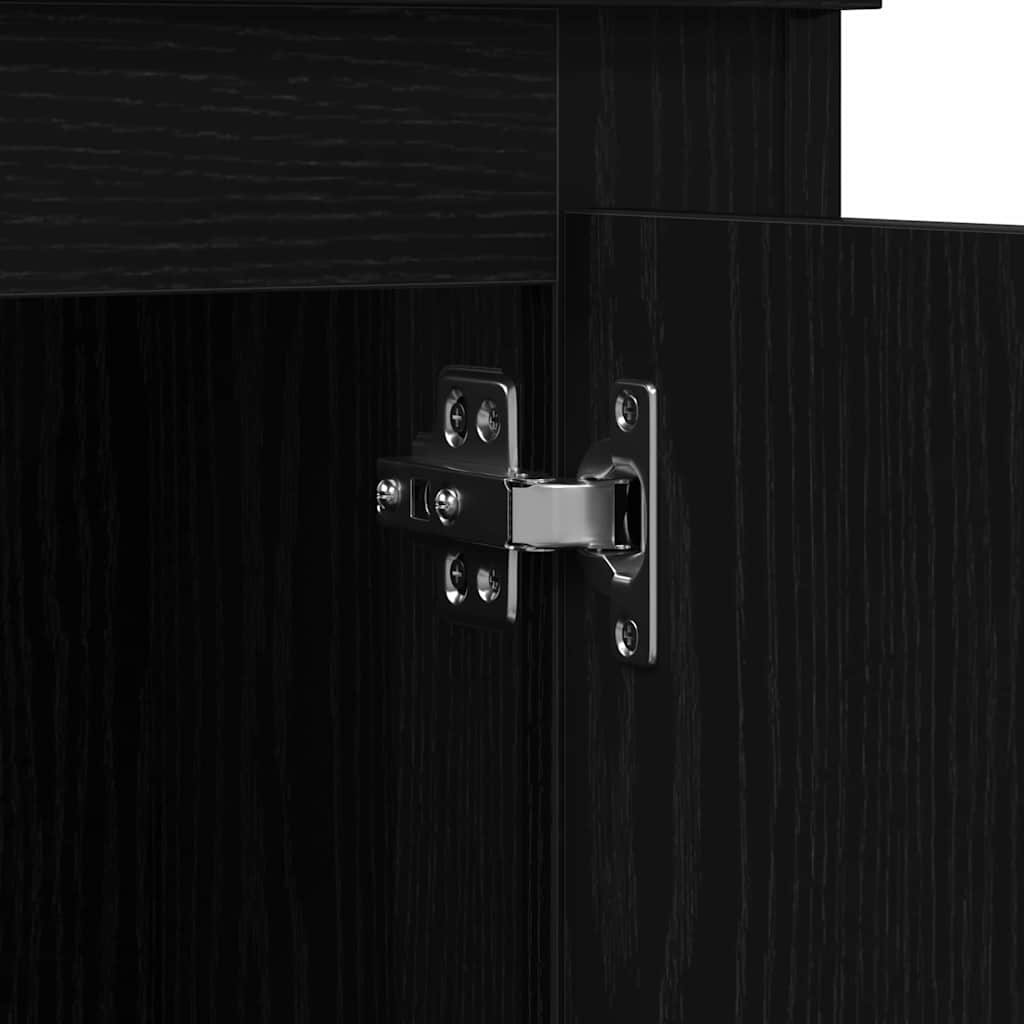 Highboard Rovere Nero 36 x 35.5 x 103.5 cm Legno multistrato