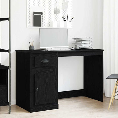 Scrivania Rovere Nero 50 x 115 x 75 cm Legno ingegnerizzato