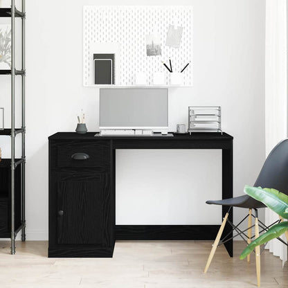 Scrivania Rovere Nero 50 x 115 x 75 cm Legno ingegnerizzato