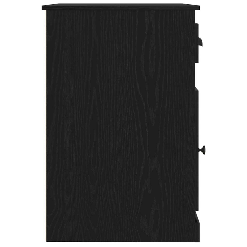 Scrivania Rovere Nero 50 x 115 x 75 cm Legno ingegnerizzato