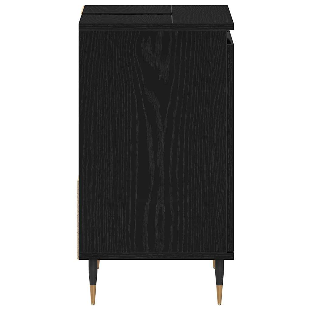Mobile da Bagno Rovere Nero 65 x 33 x 60 cm | homemem39