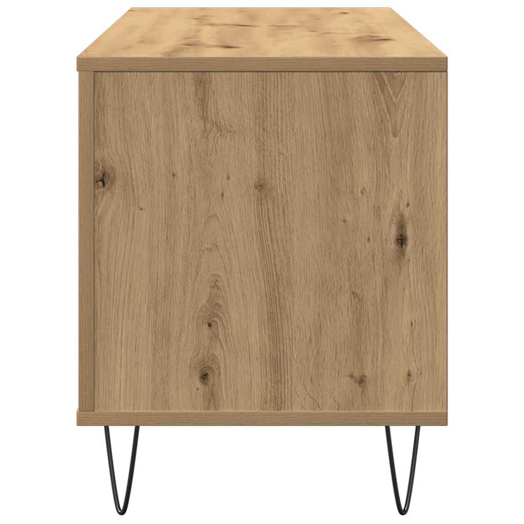 Mobile porta vinili Legno vecchio 100 x 38 x 48 cm