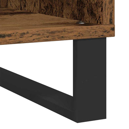 Mobile porta vinili Legno vecchio 100 x 38 x 48 cm
