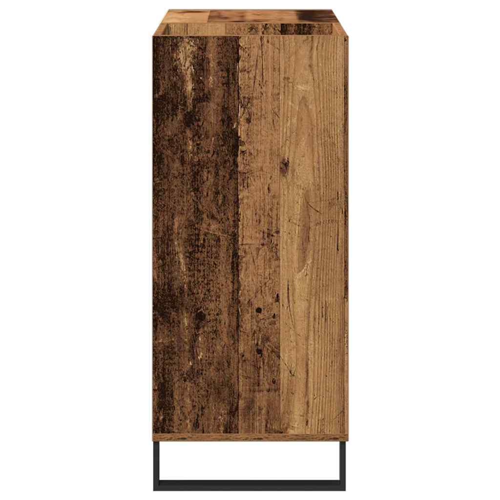 Mobile porta vinili Legno vecchio 84,5 x 38 x 89 cm | homemem39