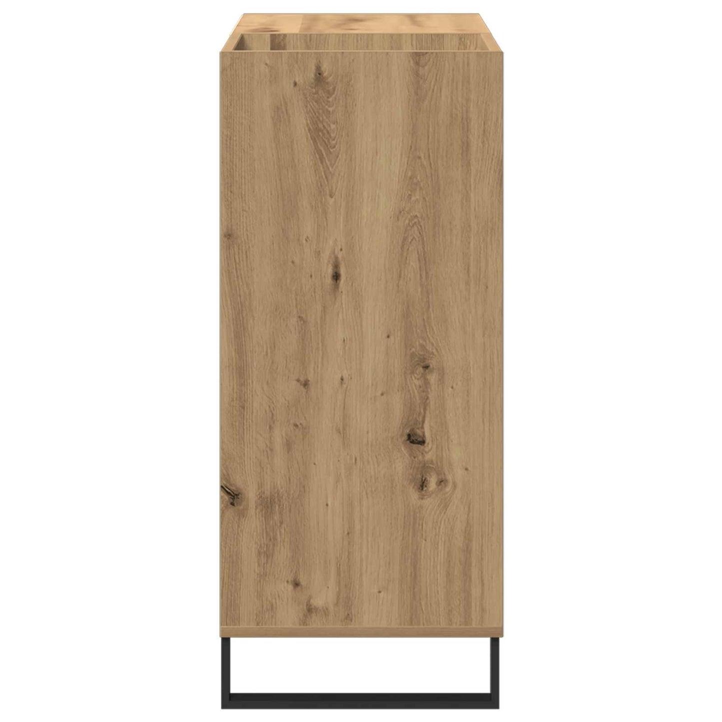 Mobile porta vinili rovere artigianale 84,5 x 38 x 89 cm | homemem39