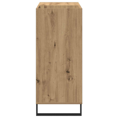 Mobile porta vinili rovere artigianale 84,5 x 38 x 89 cm | homemem39