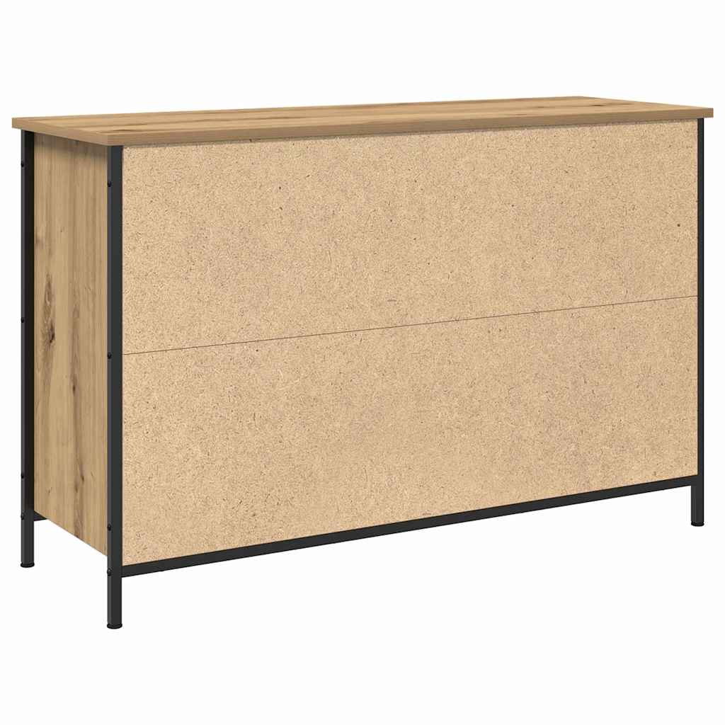 Mobile TV rovere artigianale 101 x 35 x 65 cm Legno multistrato