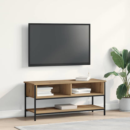 Mobile TV rovere artigianale 100 x 35 x 45 cm Legno multistrato